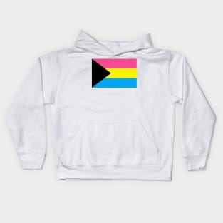 Demi-Pansexual Pride Flag Kids Hoodie